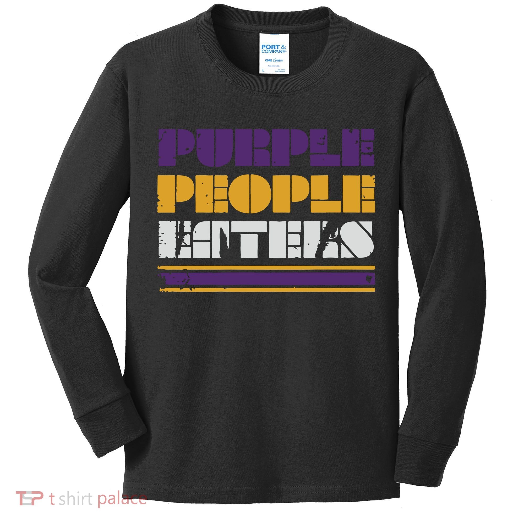 Minnesota Purple People Eaters Kids Long Sleeve Shirt