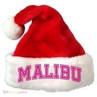 Malibu Pink Retro Santa Hat thumb 0