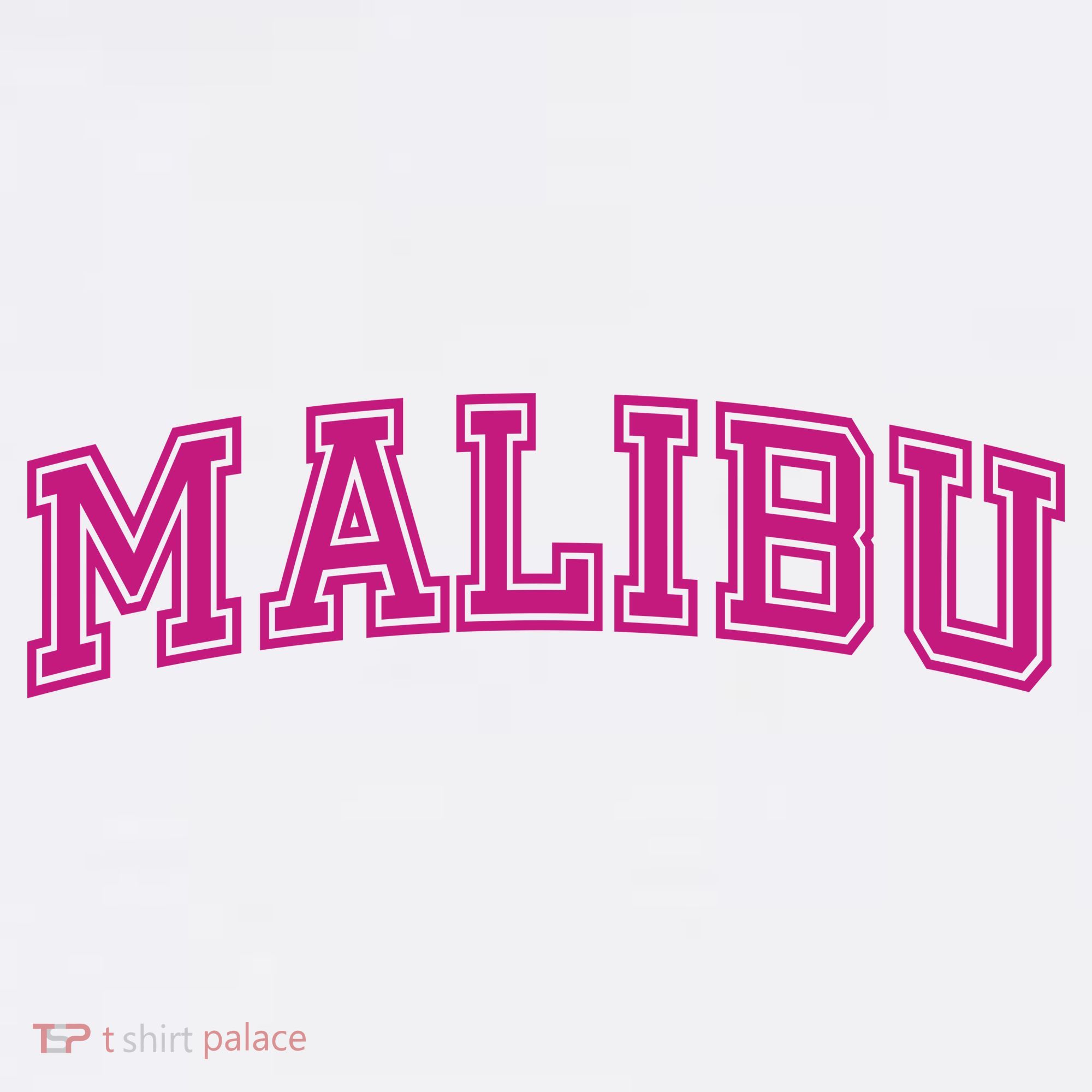 Malibu Pink Retro USA-Made Doggie Bandana