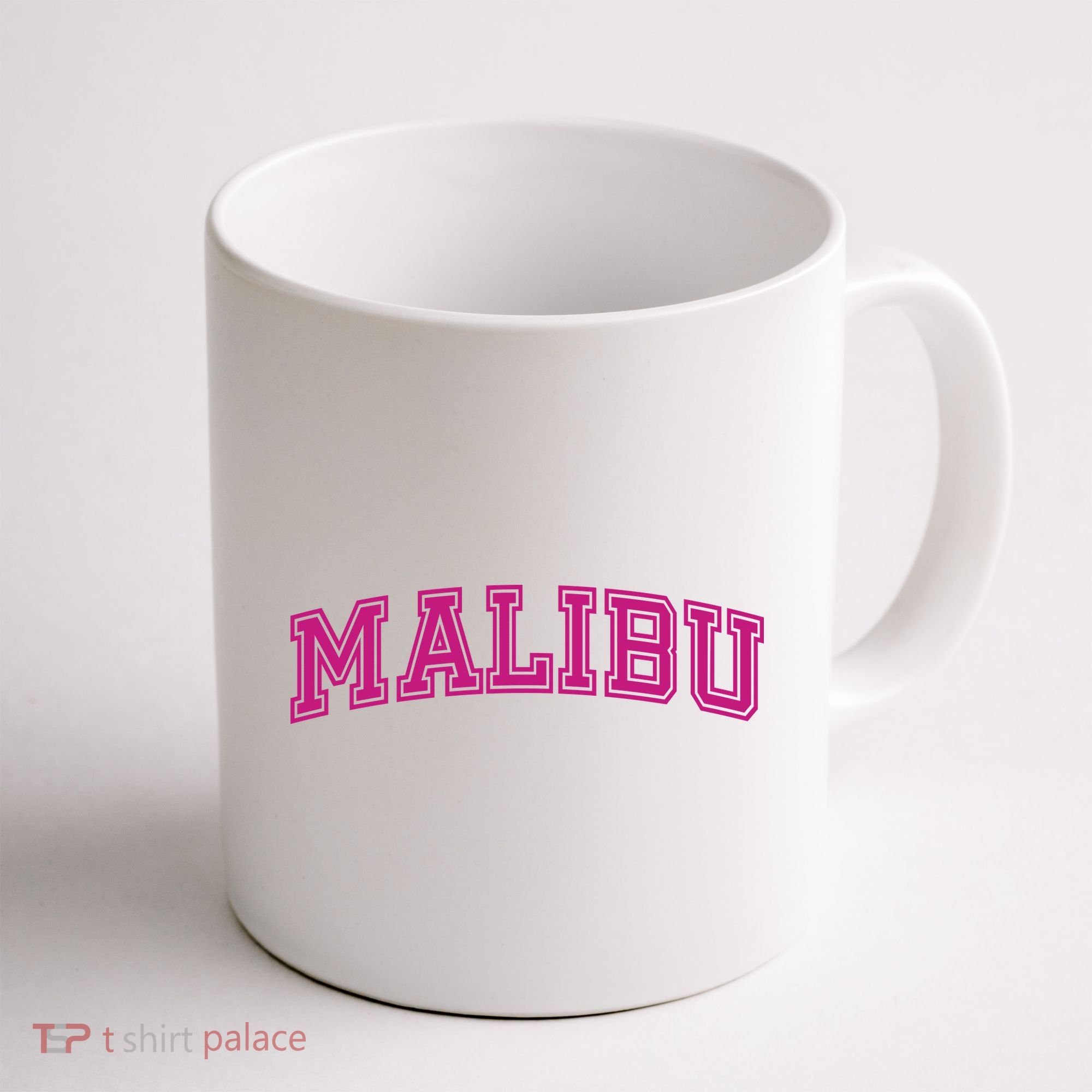 Malibu Pink Retro Coffee Mug