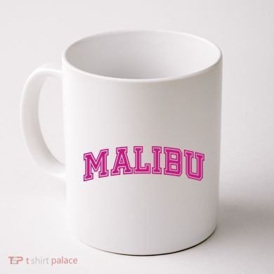 Malibu Pink Retro Coffee Mug