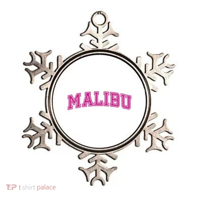 Malibu Pink Retro Ornament