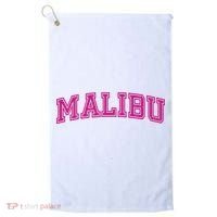 Malibu Pink Retro Golf Towel thumb 0
