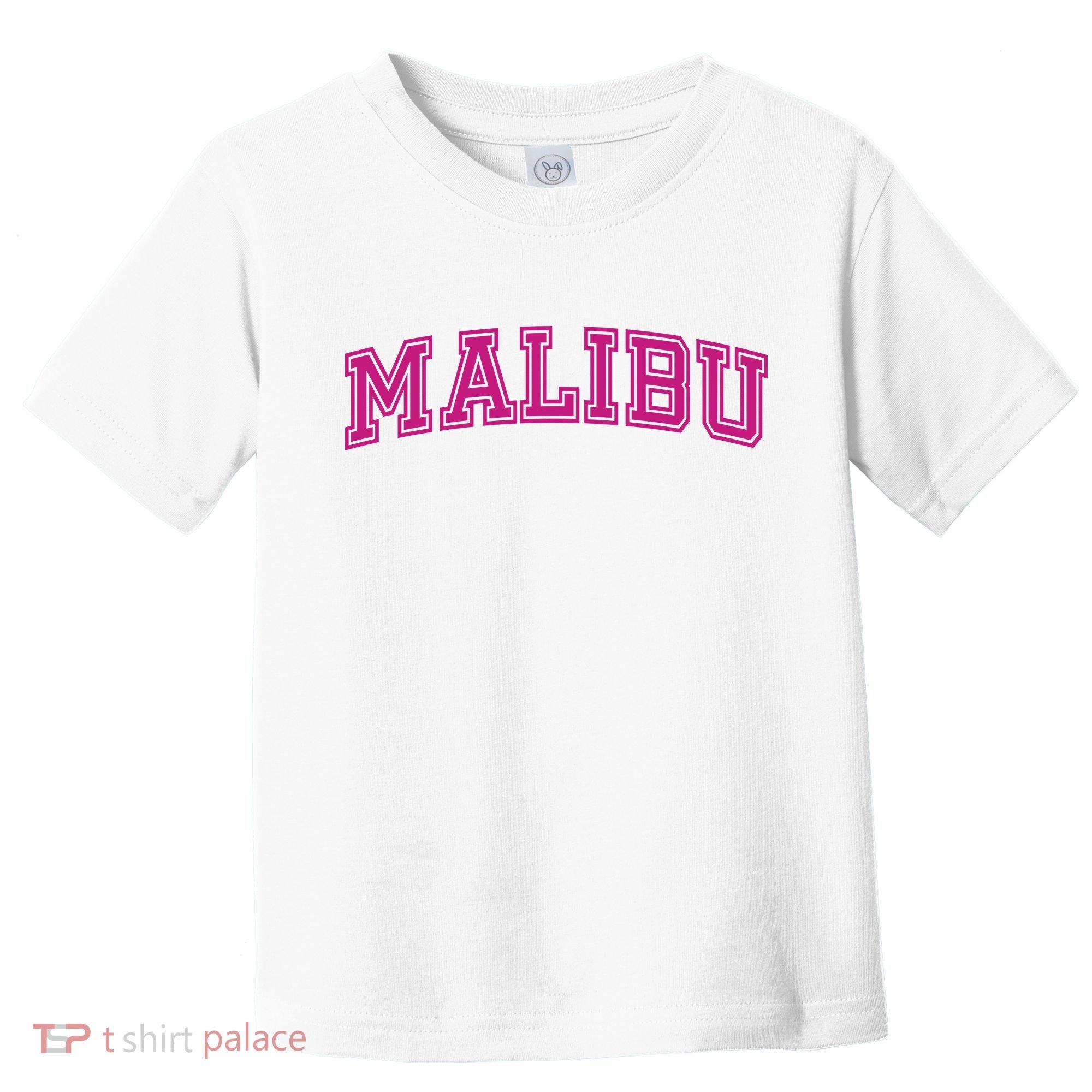 Malibu Pink Retro Toddler T-Shirt