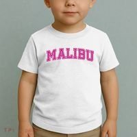 Malibu Pink Retro Toddler T-Shirt thumb 2