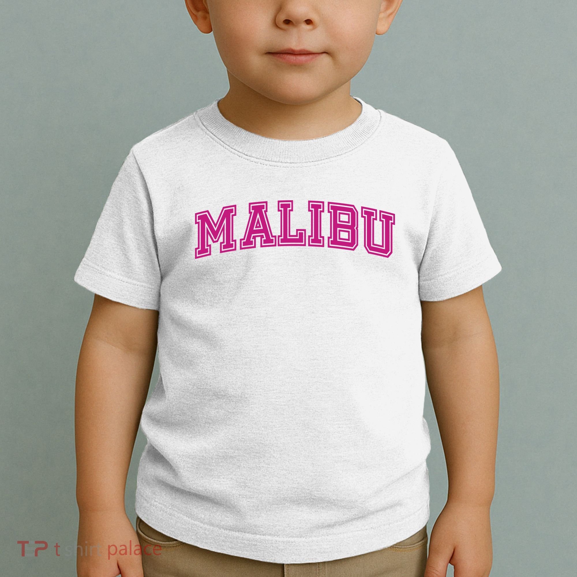 Malibu Pink Retro Toddler T-Shirt