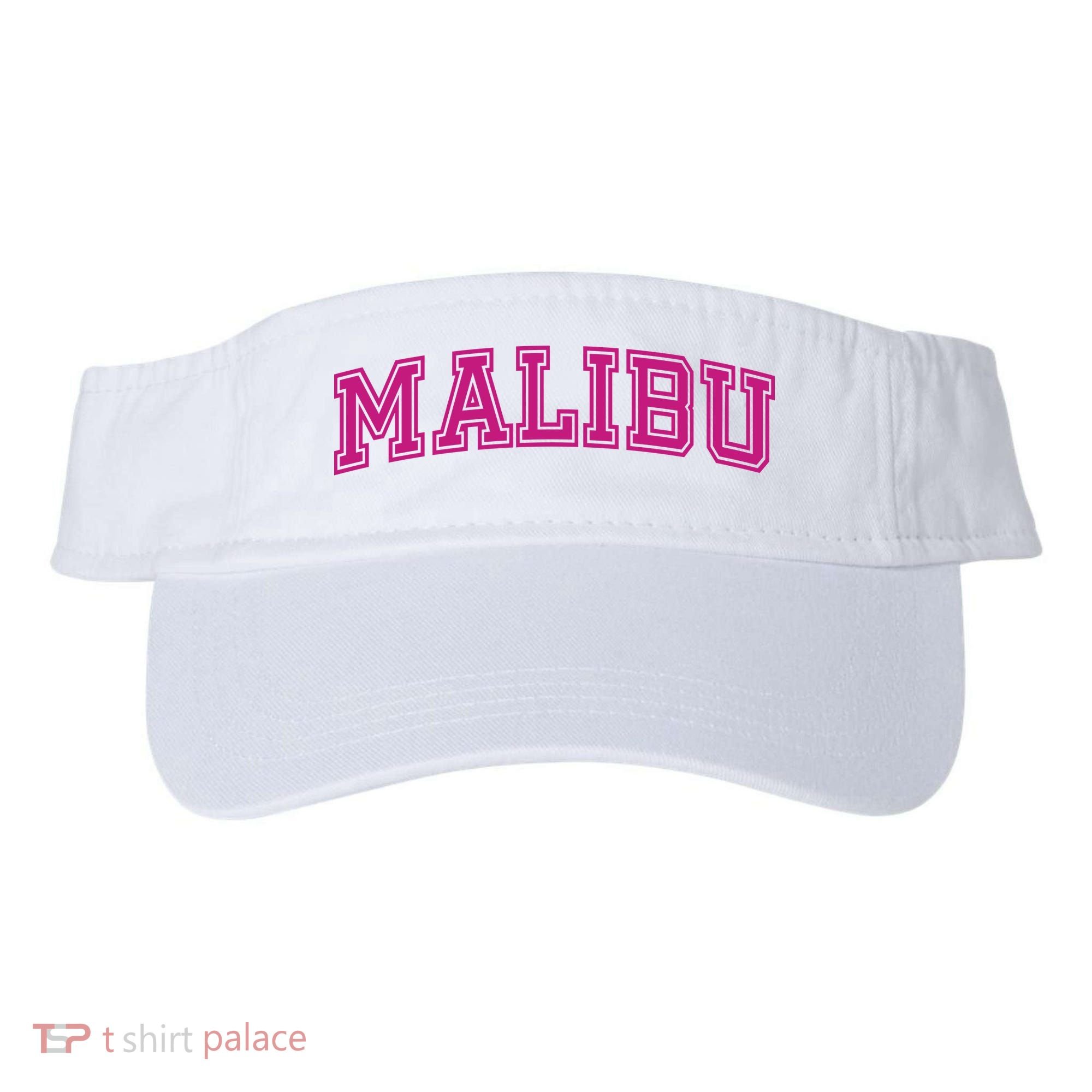 Malibu Pink Retro Visor