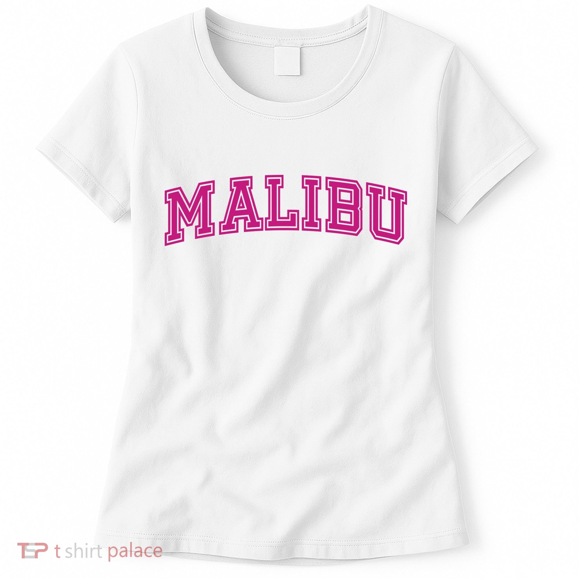Malibu Pink Retro Women's T-Shirt