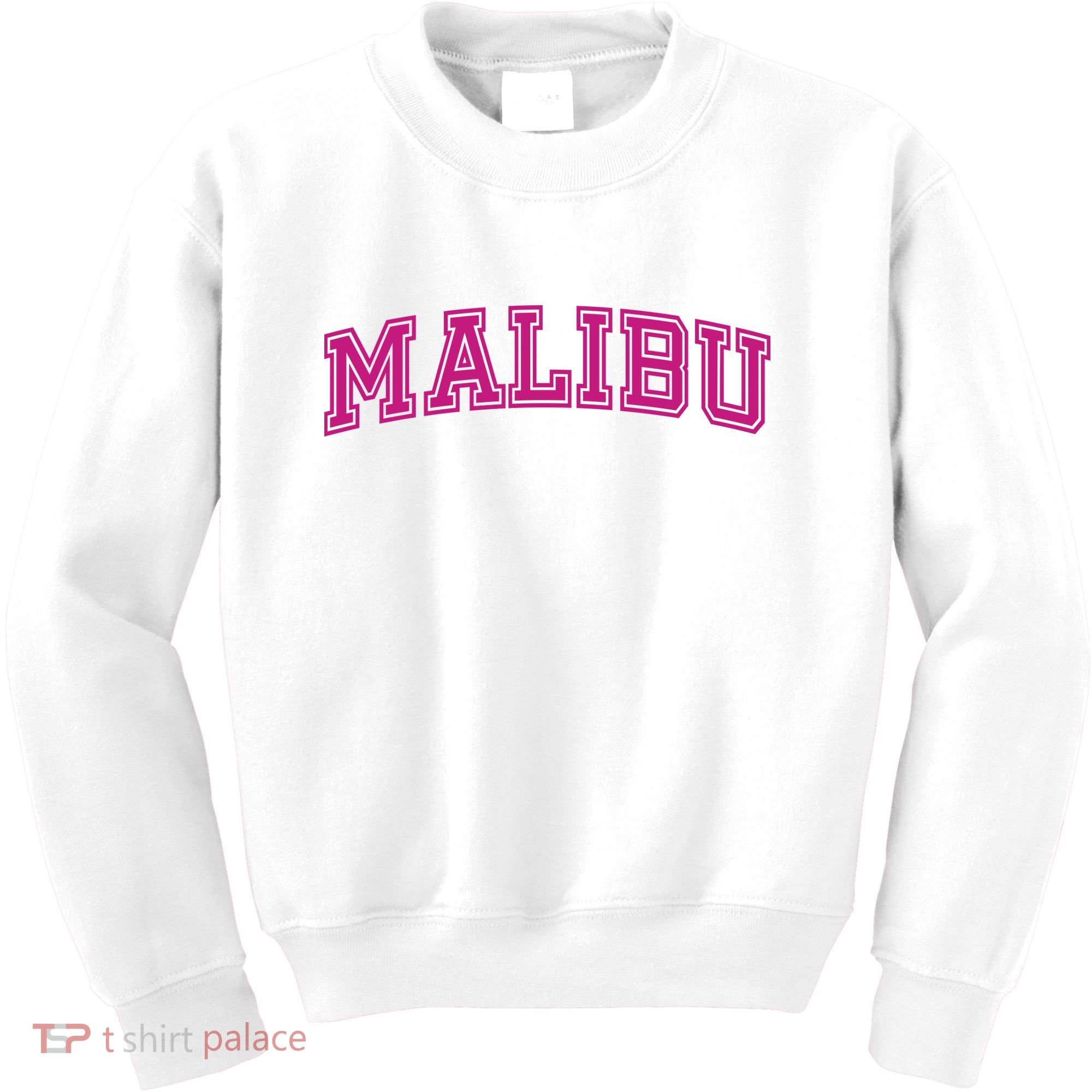 Malibu Pink Retro Kids Sweatshirt