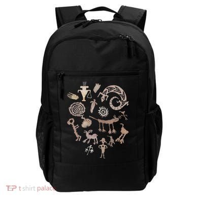 Multiple Petroglyphs! Rock Carvings. Backpack