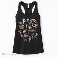 Multiple Petroglyphs! Rock Carvings. Women's Tank Top thumb 0