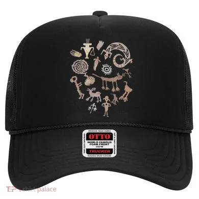 Multiple Petroglyphs! Rock Carvings. Hat
