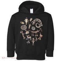 Multiple Petroglyphs! Rock Carvings. Toddler Hoodie thumb 0
