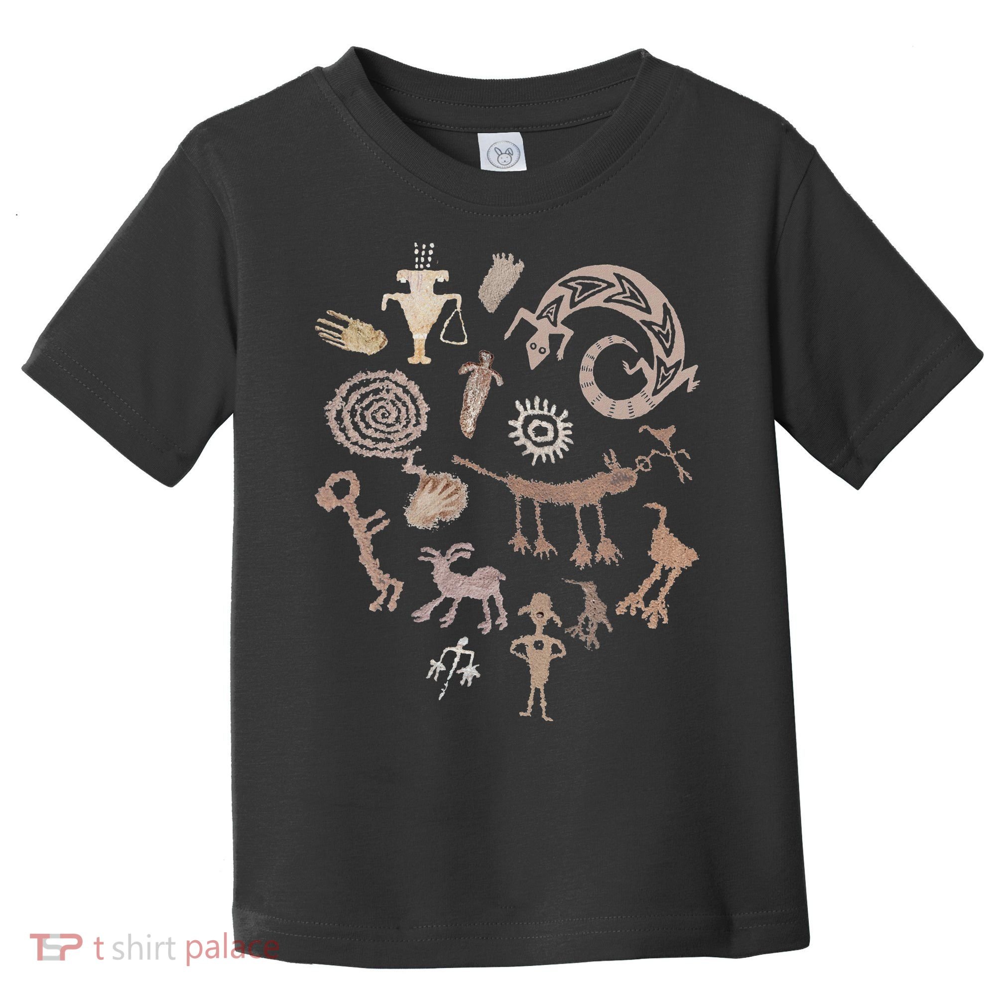 Multiple Petroglyphs! Rock Carvings. Toddler T-Shirt