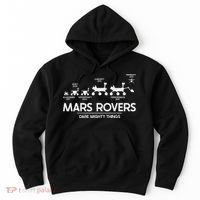 Mars Perseverance Rover Dare Mighty Things Landing Timeline Hoodie thumb 0