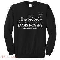 Mars Perseverance Rover Dare Mighty Things Landing Timeline Sweatshirt thumb 0