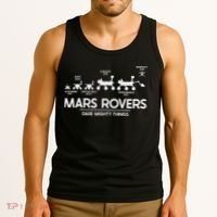 Mars Perseverance Rover Dare Mighty Things Landing Timeline Tank Top thumb 3