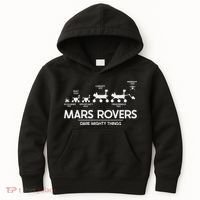 Mars Perseverance Rover Dare Mighty Things Landing Timeline Kids Hoodie thumb 0
