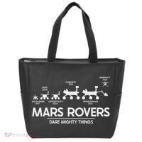 Mars Perseverance Rover Dare Mighty Things Landing Timeline Tote Bag thumb 0