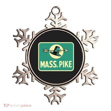 Mass Pike Road Sign Massachusetts Turnpike Route 90 Ornament