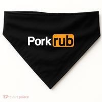 Mens Pork Rub TShirt | Funny BBQ Shirt | Barbecue TShirt USA-Made Doggie Bandana thumb 0