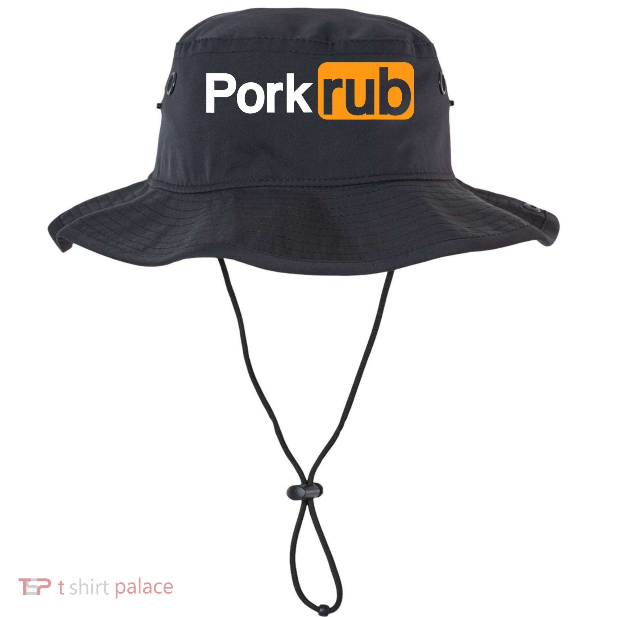 Mens Pork Rub TShirt | Funny BBQ Shirt | Barbecue TShirt Bucket Hat