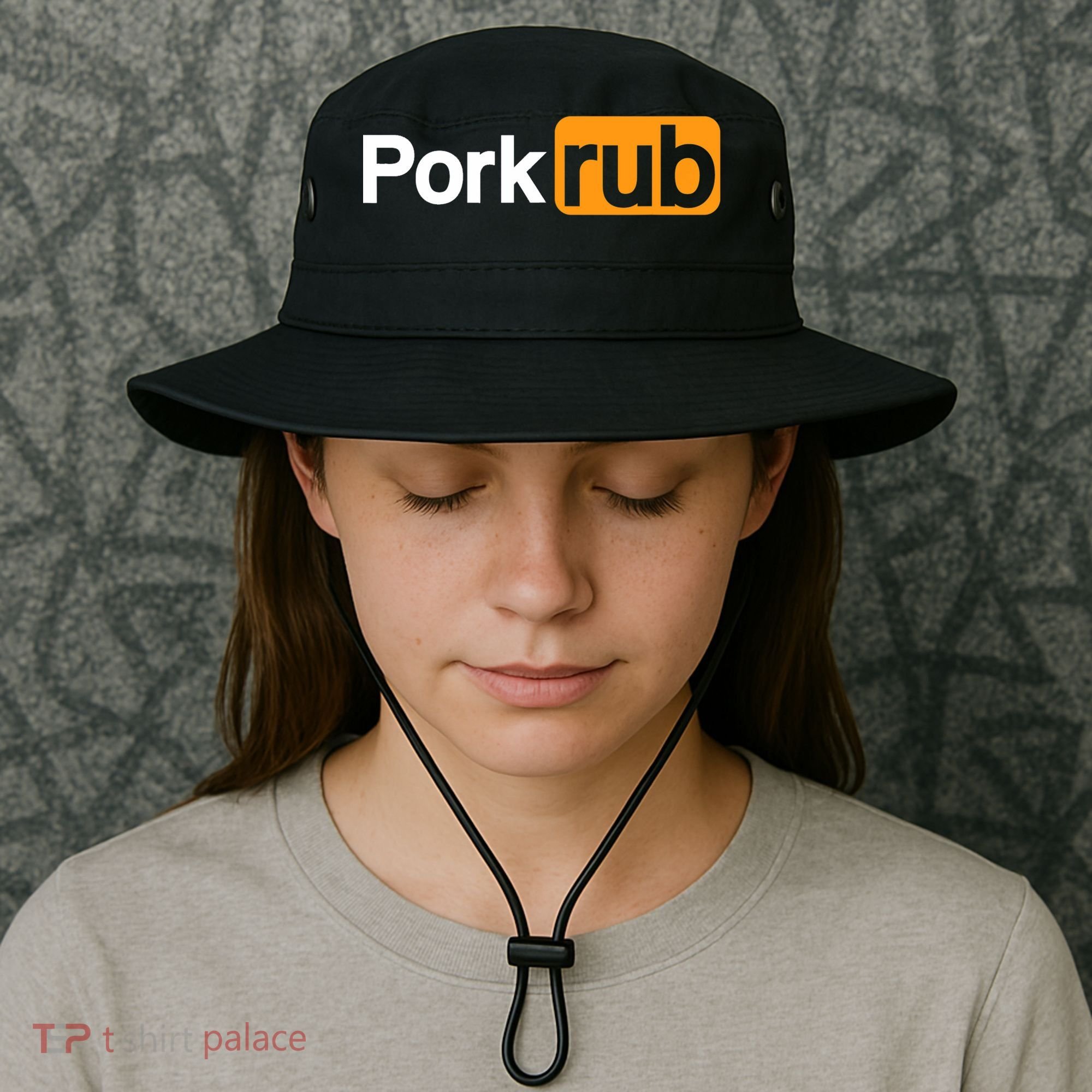 Mens Pork Rub TShirt | Funny BBQ Shirt | Barbecue TShirt Bucket Hat