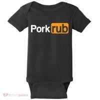 Mens Pork Rub TShirt | Funny BBQ Shirt | Barbecue TShirt Baby Bodysuit thumb 0
