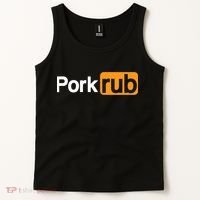 Mens Pork Rub TShirt | Funny BBQ Shirt | Barbecue TShirt Tank Top thumb 2