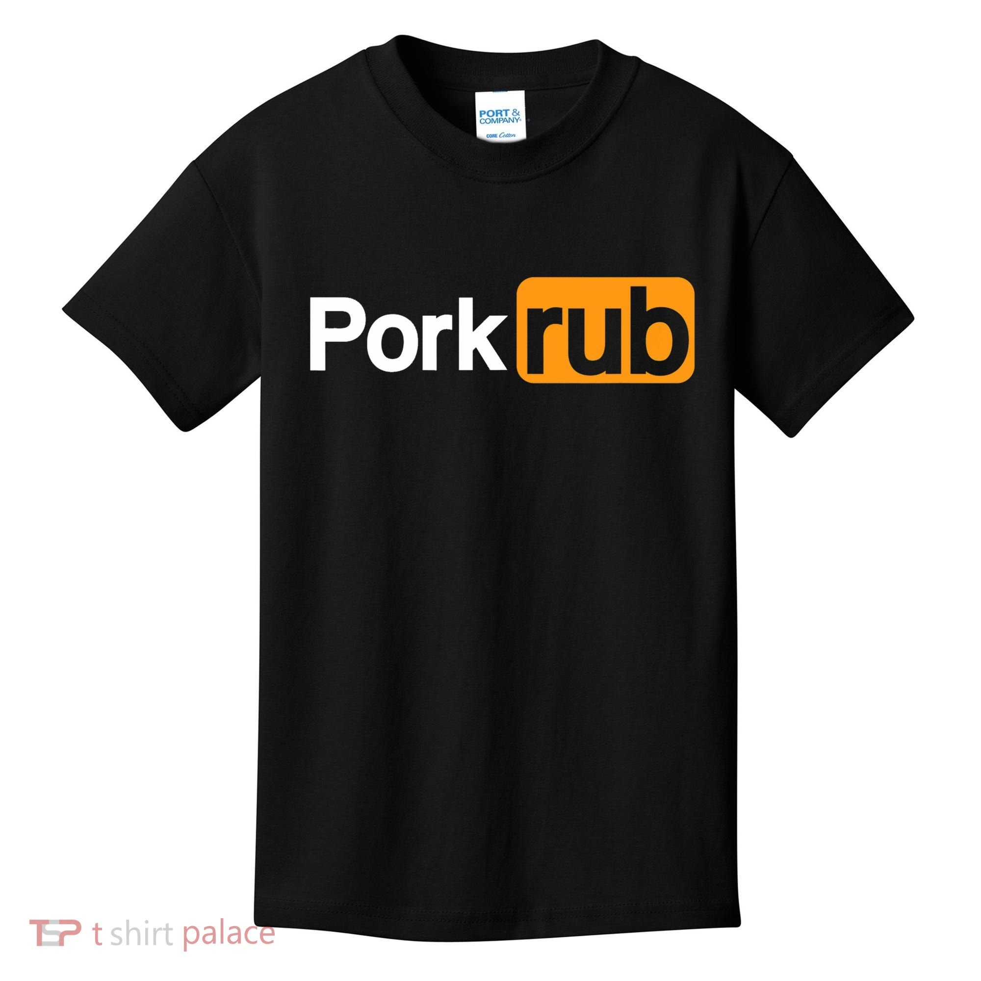 Mens Pork Rub TShirt | Funny BBQ Shirt | Barbecue TShirt Kids T-Shirt
