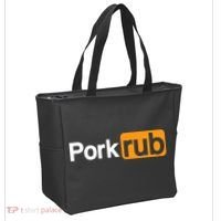 Mens Pork Rub TShirt | Funny BBQ Shirt | Barbecue TShirt Tote Bag thumb 2
