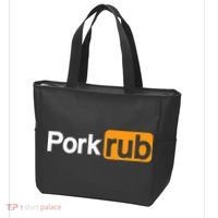 Mens Pork Rub TShirt | Funny BBQ Shirt | Barbecue TShirt Tote Bag thumb 3