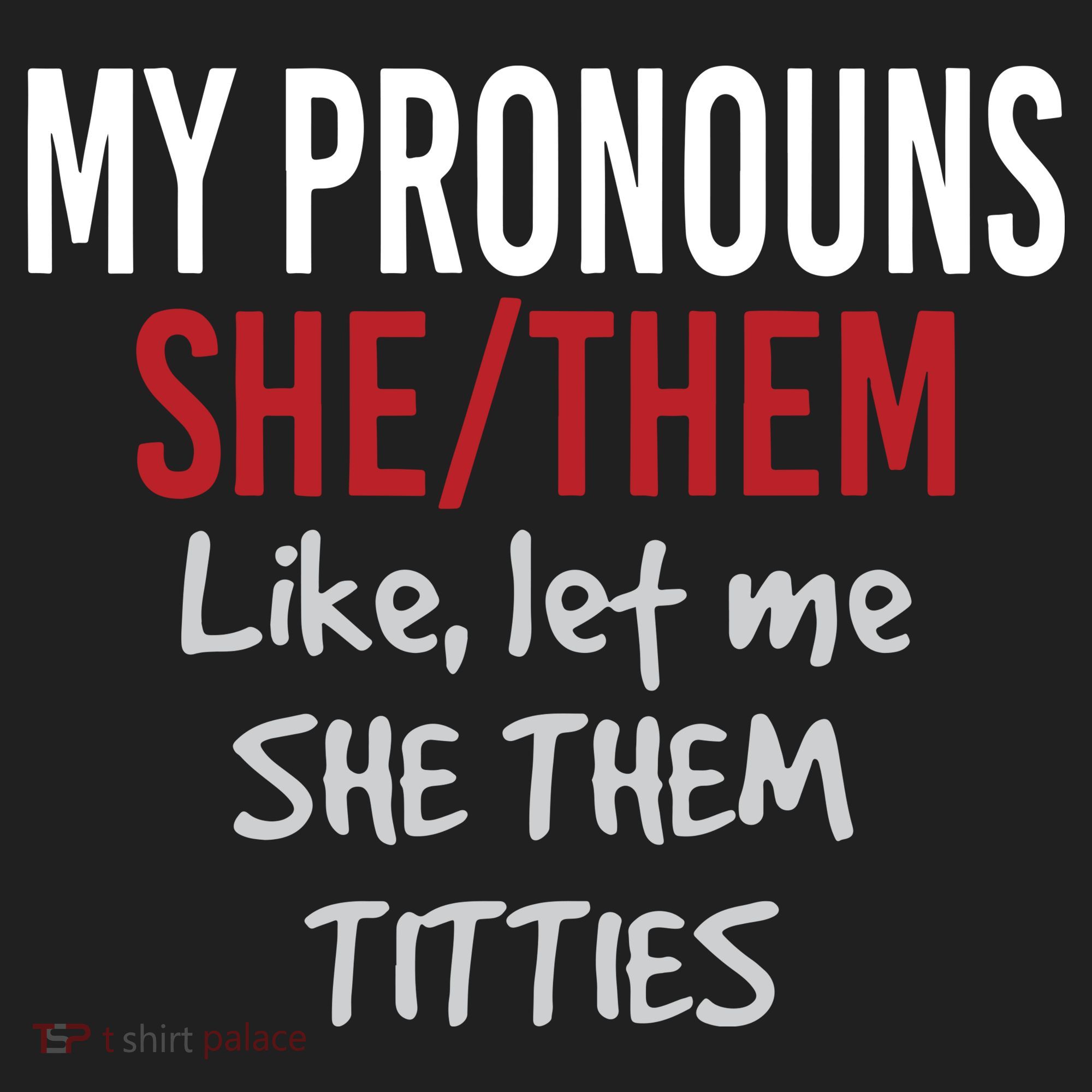 My Pronouns She Them Like Let Me She Them Titties Beanie