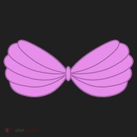 Mermaid Purple Seashell Bra Summer Funny Halloween Beanie thumb 2