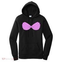 Mermaid Purple Seashell Bra Summer Funny Halloween Women's Hoodie thumb 0