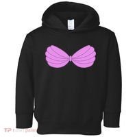Mermaid Purple Seashell Bra Summer Funny Halloween Toddler Hoodie thumb 0