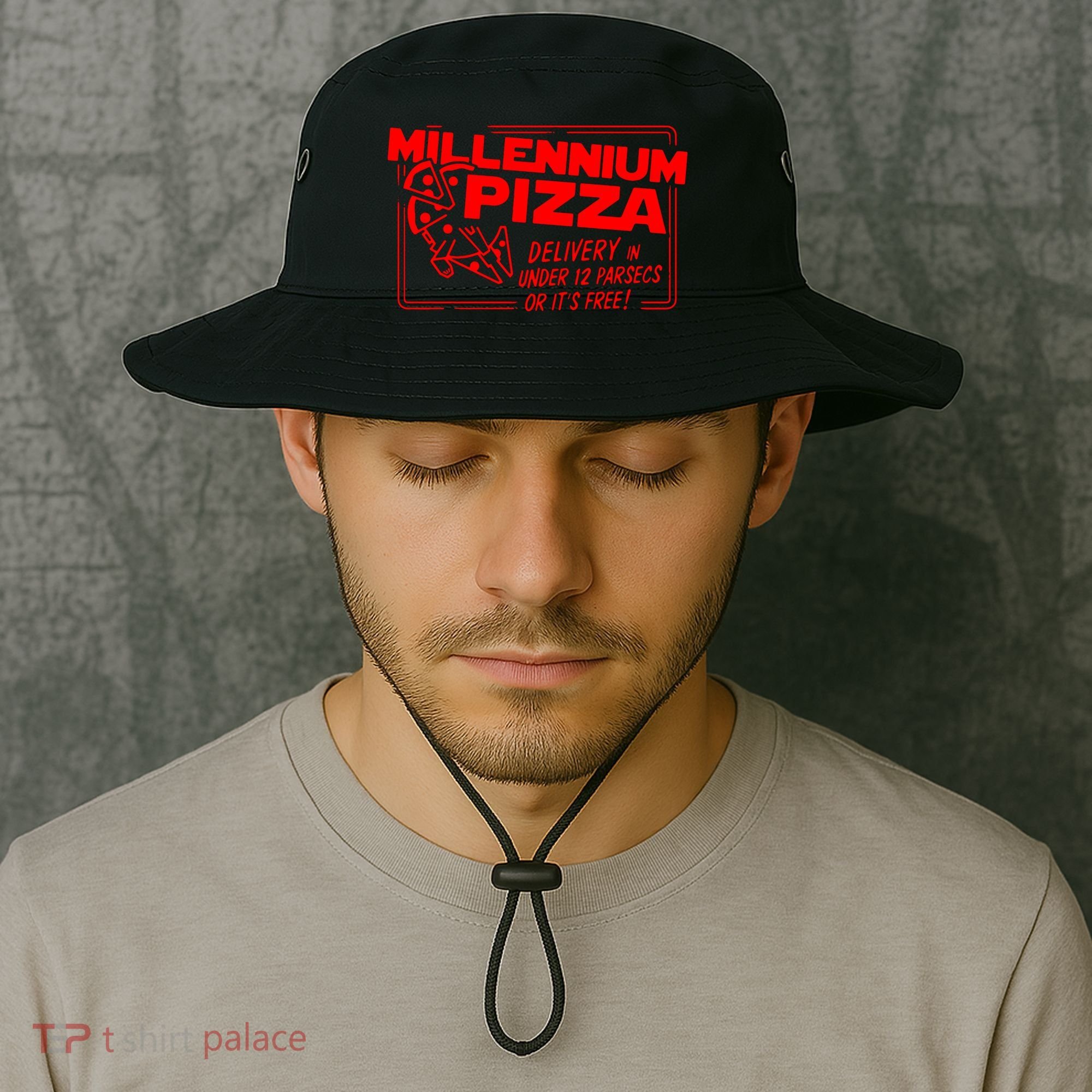 Millenium Pizza Space Wars Bucket Hat
