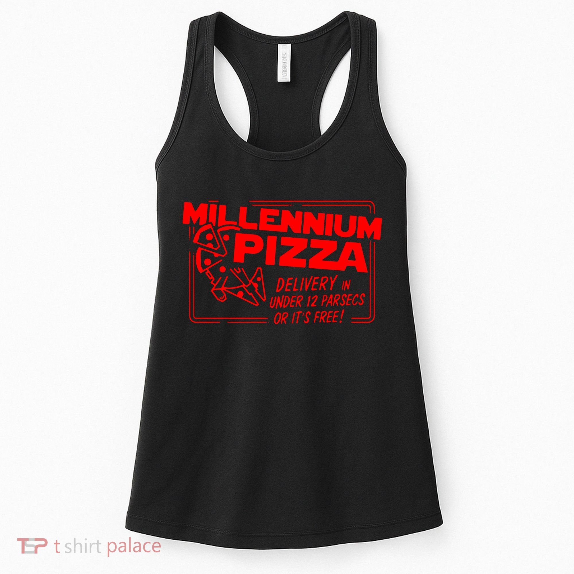 Millenium Pizza Space Wars Women's Tank Top