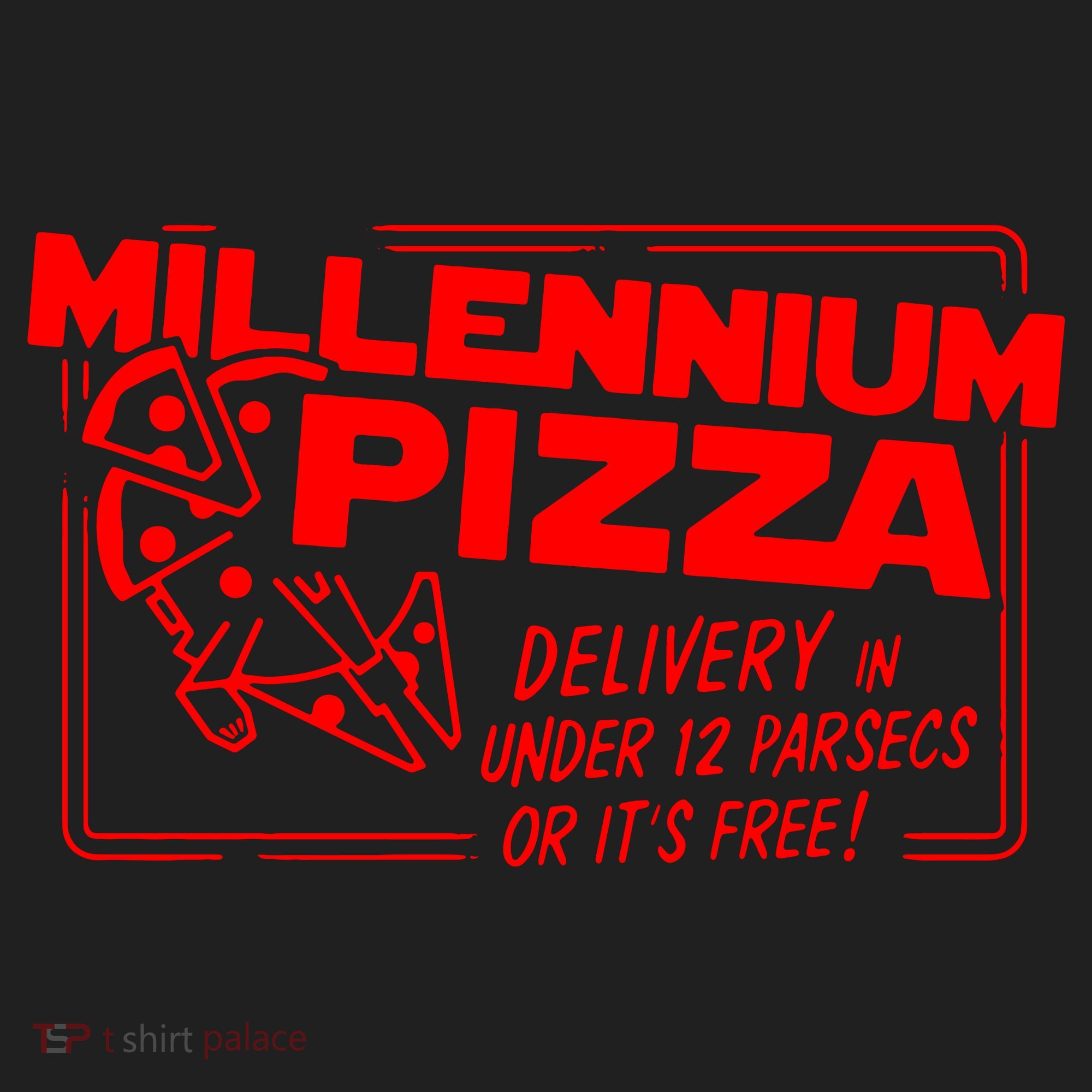 Millenium Pizza Space Wars Golf Towel