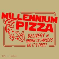Millenium Pizza Space Wars Mousepad thumb 1