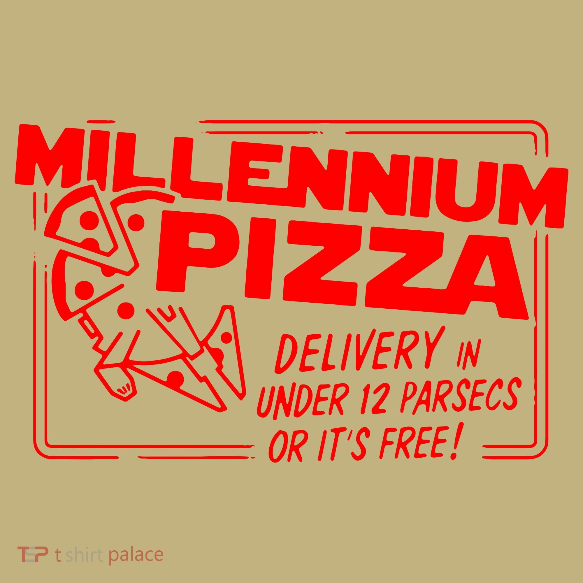 Millenium Pizza Space Wars Mousepad