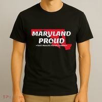 Maryland Proud State Motto Fatti Maschii Parole Femine T-Shirt thumb 3