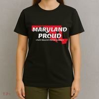 Maryland Proud State Motto Fatti Maschii Parole Femine T-Shirt thumb 4