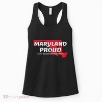 Maryland Proud State Motto Fatti Maschii Parole Femine Women's Tank Top thumb 0
