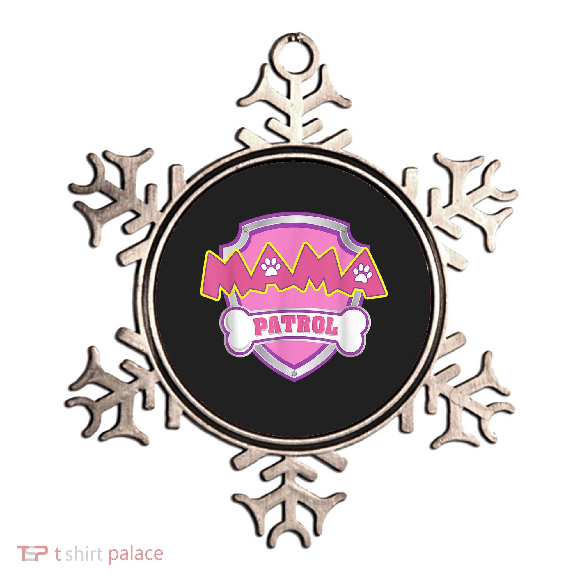 Mama Patrol Shirt Dog Mom Dad Ornament