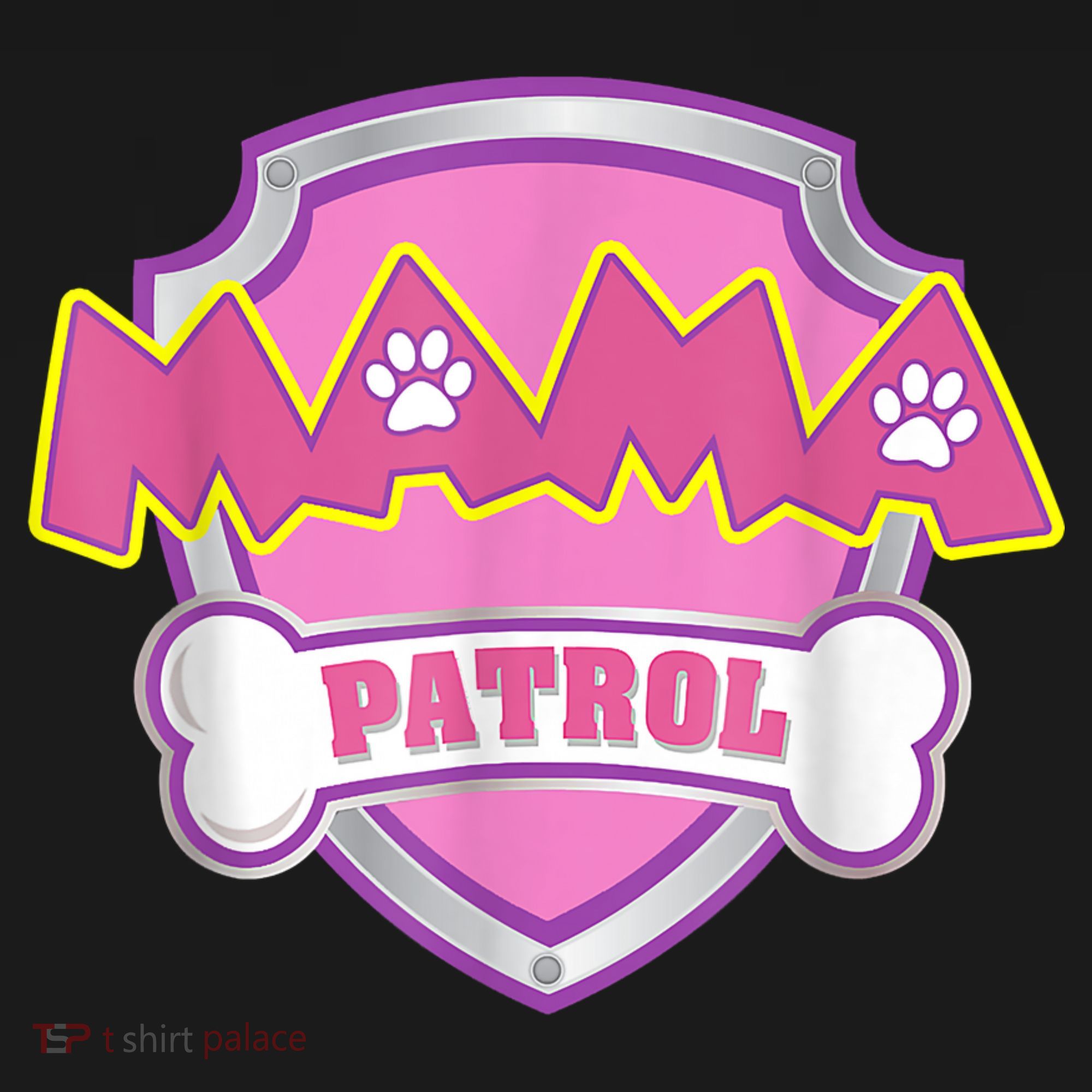 Mama Patrol Shirt Dog Mom Dad Ornament