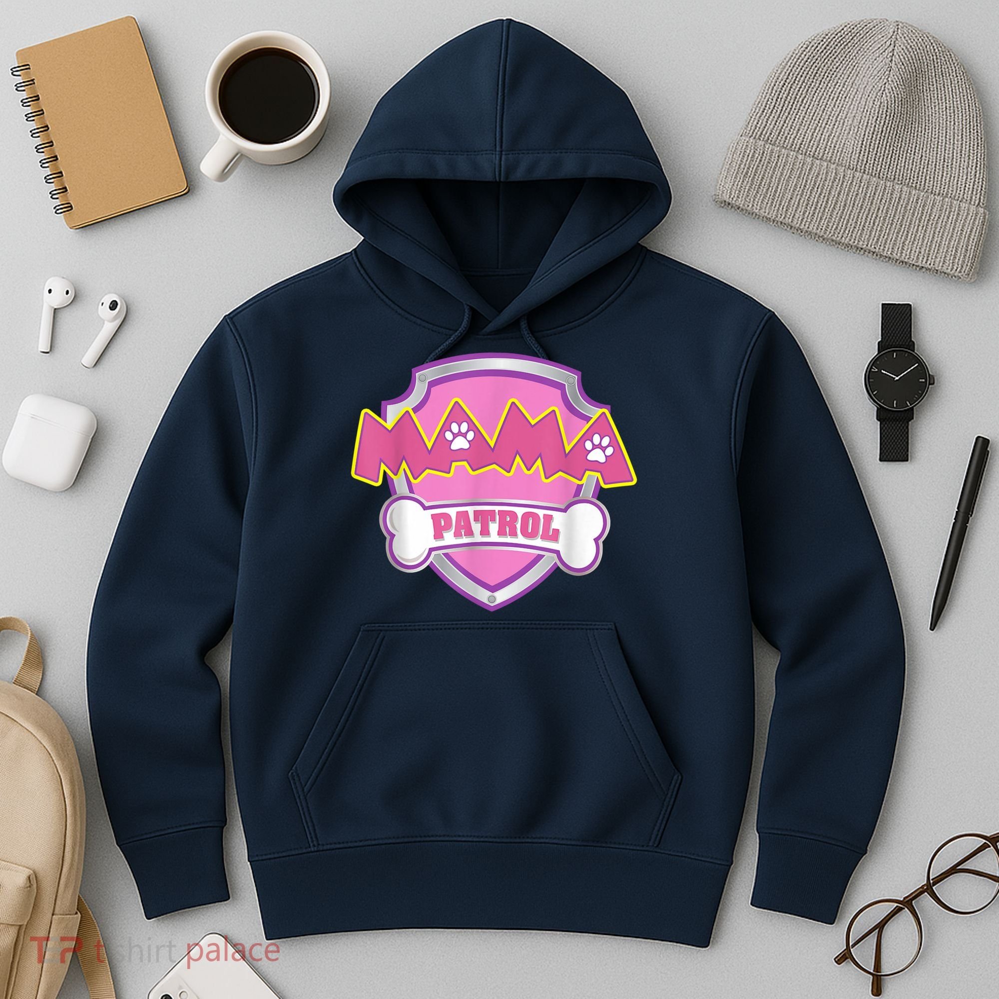 Mama Patrol Shirt Dog Mom Dad Hoodie