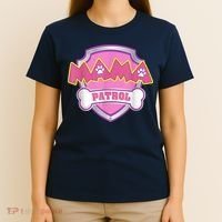 Mama Patrol Shirt Dog Mom Dad T-Shirt thumb 4