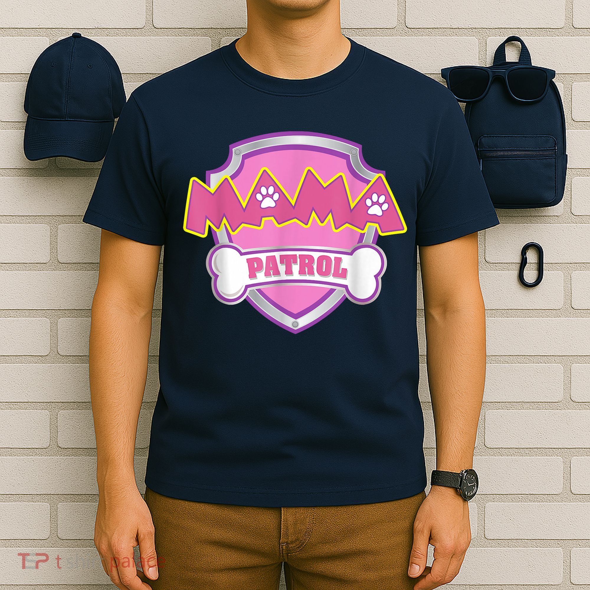 Mama Patrol Shirt Dog Mom Dad T-Shirt