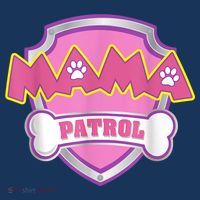 Mama Patrol Shirt Dog Mom Dad T-Shirt thumb 7